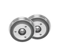 2x BRAKE DRUM 24.0216-5701.2 FOR PEUGEOT 106/Van/I/Hatchback/II CITROEN 1.1L AX