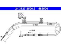 ATE 24.3727-2506.2 Handbrake cable