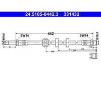 NEW BRAKE HOSE PIPE LINE FOR VW SEAT GOLF III VARIANT 1H5 1Z ALE AHU AEK AKS AFT