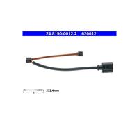 ATE Brake Pad Wear Sensor 24.8190-0012.2 for Audi Q7 4LB CTWB CJWE CRCA CLZB CJGD