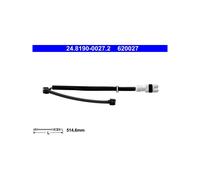 ATE Brake Pad Wear Sensor 24.8190-0027.2 for Porsche 911 Targa (997) - New