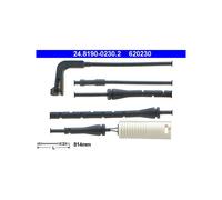 ATE Brake Pad Wear Sensor 24.8190-0230.2 - Warning Contact for BMW 7