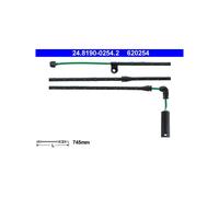 ATE 24.8190-0254.2 Brake Pad Wear Sensor for BMW X3
