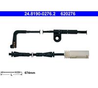 ATE Brake Pad Wear Sensor 24.8190-0276.2 - Warning Contact for BMW 6 (E63) 5.0 2005