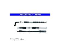 NEW BRAKE PAD WEAR WARNING CONTACT FOR BMW X5 E70 S63 B44 A X6 E71 E72 ATE