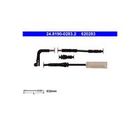 ATE 24.8190-0283.2 Brake Pad Wear Sensor for BMW X1