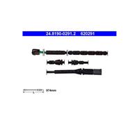 WARNING CONTACT BRAKE PAD WEAR FOR BMW X5/E70/SAV/F15/F85 X6/E71/E72/SAC/F16