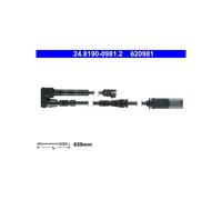 ATE Brake Pad Wear Sensor 24.8190-0981.2 MWI0567 for MINI F56 Front Left