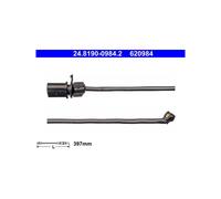 ATE 24.8190-0984.2 Brake Pad Wear Sensor Front for A5 A4 A6 Q5 A7 Q7 Q8 A8 e-Tro