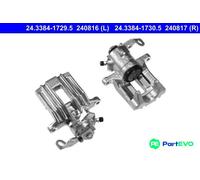 ATE Brake Caliper 24.3384-1729.5 - Rear Left - Fits Audi A3/S3, Audi TT, Skoda Fabia/Roomster, VW