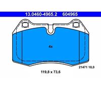 ATE Brake Pad Set NEW GENUINE FOR BMW 7 FERRARI MASERATI STOCK CLEARANCE