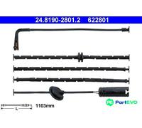 Warning Contact, brake pad wear for MG ROVER ATE 24.8190-2801.2