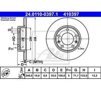 ATE D.BRAKE PEUGEOT 308 II13