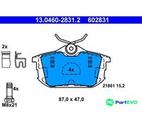 ATE Brake Pad Set 13.0460-2831.2 – Disc Brake – Fits Volvo S40 I (1995-2003)