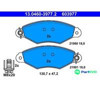ATE Brake Pad Set 13.0460-3977.2 Disc Brake – Fits Renault, Nissan, Citroën