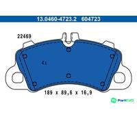 ATE DISC BRAKE BRAKE PAD SET 13046047232 FOR PORSCHE