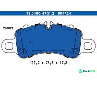 ATE DISC BRAKE BRAKE PAD SET 13046047242 FOR PORSCHE