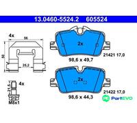 ATE DISC BRAKE BRAKE PAD SET 13046055242 FOR BMW