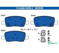 ATE DISC BRAKE BRAKE PAD SET 13046055592