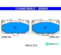 ATE 13.0460-5640.2 Brake pad set