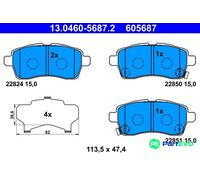 ATE DISC BRAKE BRAKE PAD SET 13046056872