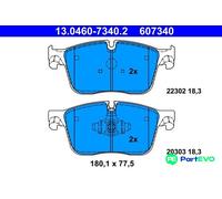 ATE DISC BRAKE BRAKE PAD SET 13046073402