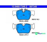 ATE Disc Brake Pad Set 13.0460-7349.2 for BMW MINI