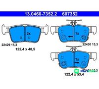 ATE DISC BRAKE BRAKE PAD SET 13046073522 FOR HONDA