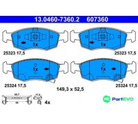 ATE DISC BRAKE BRAKE PAD SET 13046073602