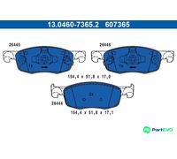 ATE DISC BRAKE BRAKE PAD SET 13046073652