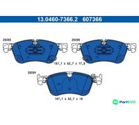 ATE DISC BRAKE BRAKE PAD SET 13046073662