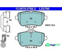 ATE Brake Pads 13.0470-2780.2 - Disc Brake for Mercedes-Benz SL S-Class