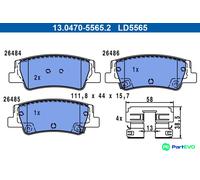 ATE 13.0470-5565.2 Brake pad set