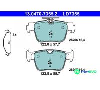 ATE DISC BRAKE BRAKE PAD SET 13047073552
