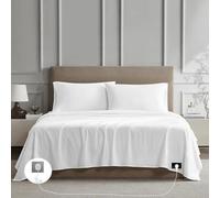 ATE Health Grounding Sheet for Bed, Organic Cotton and Silver Fiber, Indoor Grounding Sheets for Full Body Balance & Wellness Support (Beige, 200x140cm)