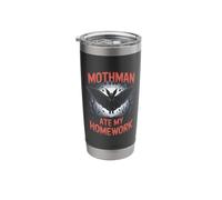 Ate My Homework Folklore Sasquatch Cryptozoology Cryptid Stainless Steel Insulated Tumbler