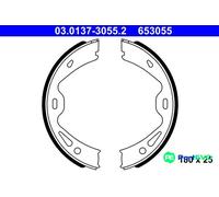ATE PARKING BRAKE BRAKE SHOE SET 03013730552 FOR PORSCHE
