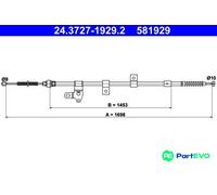 ATE PARKING BRAKE CABLE PULL 24372719292 FOR TOYOTA