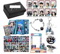 ATE Photo Frame Gift Set,K-pop Merchandise,Album Photocards Keychain Acrylic Stand-up