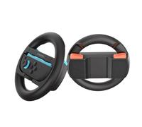 AtEaze 2er Pack Lenkrad für Switch 2 Joy-Cons - Racing Wheel Grip Controller Zubehör für Mario Kart und andere Rennspiele