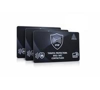 ATECHQ RFID & NFC Blocking Card - Contactless Anti-Theft Protection for Credit, Debit & ID Cards - Slim, Battery-Free Wallet Security Card for Travel & Everyday Use