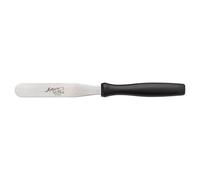 Ateco 1304 Ultra Straight Spatula with 4.5 by .75-Inch Stainless Steel Blade, Plastic Handle, Dishwasher Safe