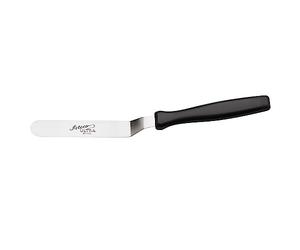 Ateco 1305 Ultra Offset Spatula with 4.25 by .75-Inch Stainless Steel Blade, Plastic Handle, Dishwasher Safe