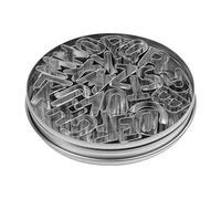 Ateco, 6949 Alphabet Letters-1", Stainless Steel