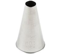 Ateco # 803 - Plain Pastry Tip .31'' Opening Diameter- Stainless Steel
