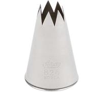 Ateco # 826 - Open Star Pastry Tip 1/2'' Opening Diameter- Stainless Steel