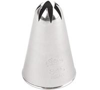 Ateco # 845 - Closed Star Pastry Tip .44'' Opening Diameter- Stainless Steel by Ateco