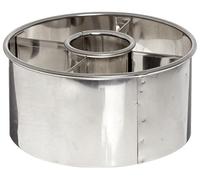 Harold Import Company Ateco 3-1/2-Inch Stainless Steel Doughnut Cutter