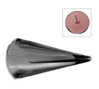 Ateco Ruffle Piping Tip, Stainless Steel, Cake Decoration Tip