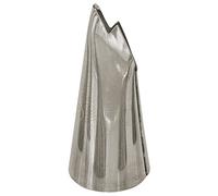 Ateco Stainless Steel Ruffle Pastry Decorating Tube, Small, Bend Resistant, Fits Plastic Coupler 400, Makes Scallops, Ribbons and Bows